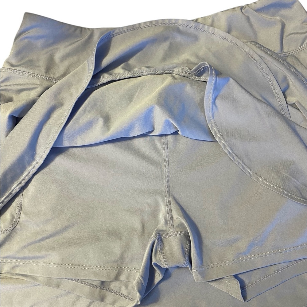 Baleaf periwinkle blue sporty athletic tennis golf layered skirt skort size XL - Picture 12 of 12